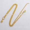 Beautiful floating locket hign end fashion gold jewelry necklace wholesale